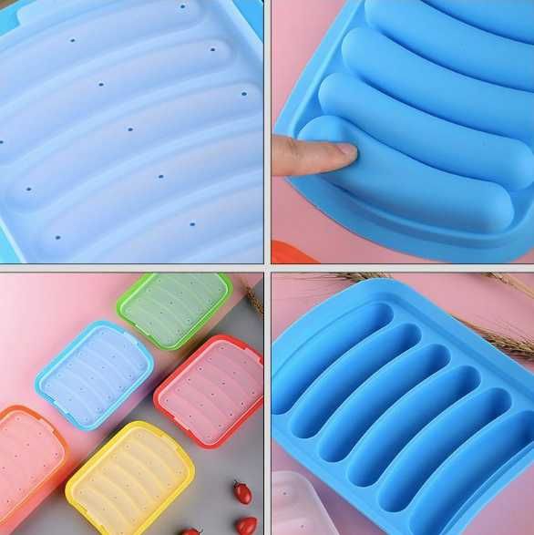 Форма силіконова для приготування та запікання сосисок