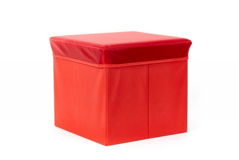 Caixa têxtil decorativa de arrumação, dobrável - 3pc.
