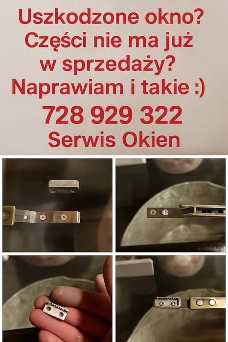 Pogwarancyjny serwis naprawa  regulacja okien PVC Montaż nawiewników