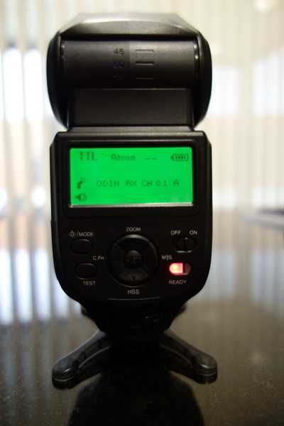 Conjunto 2 Flashes Phottix Mitros+ e Trigger Phottix Odin II para Sony