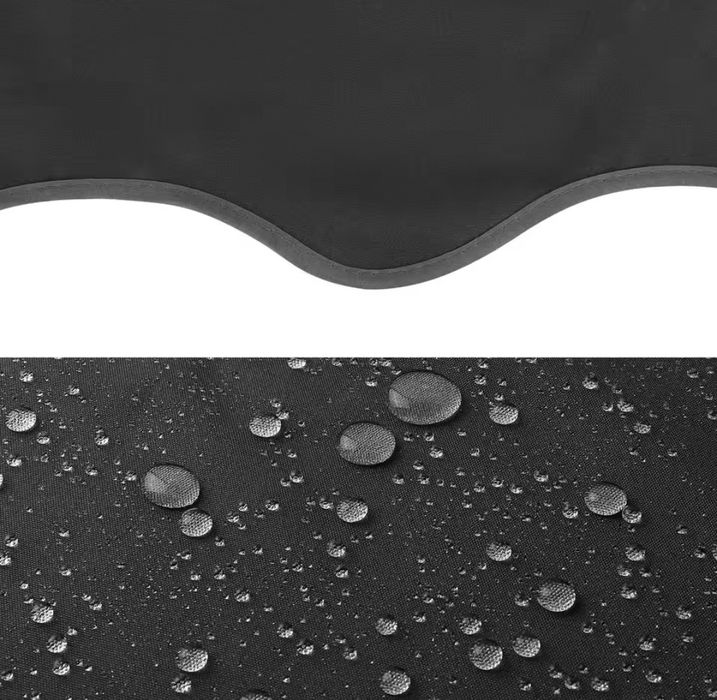 Toldo de varanda patio jardim com manivela proteção solar e chuva
