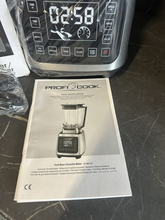 Професійний блендер ProfiCook PC-UM 1127 (2000 Вт, чаша 2 л) – Новий / В ідеалі