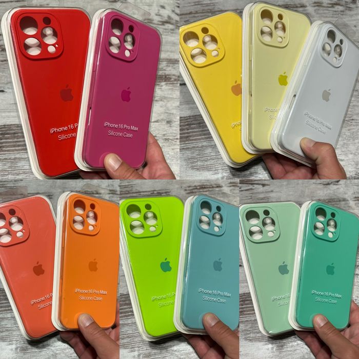 Чехол iphone 16 pro max silicon case айфон 16 про макс чехол силиконовый с микрофиброй soft touch чехлы для iphone 16pro max силиконовые софт тач