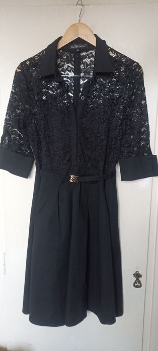 Sukienka czarna midi
