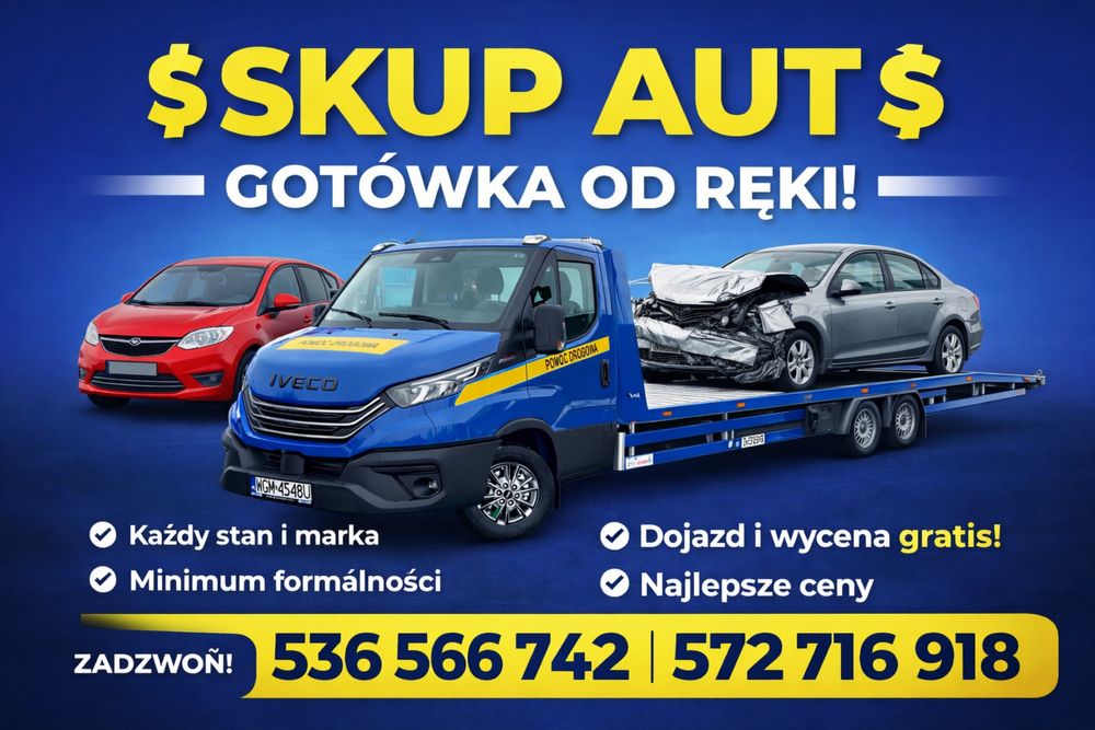 Skup aut gotówka od ręki