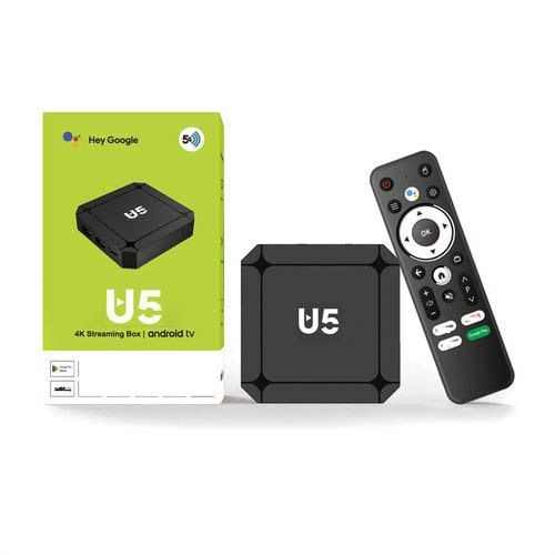 Android 16 на 8/128 Смарт приставка U5 smart box tv