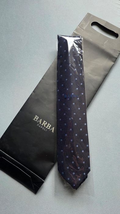 Krawat wełniany BARBA