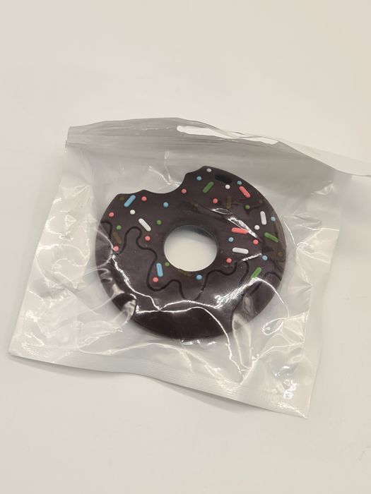Porta chaves donut de chocolate - novo