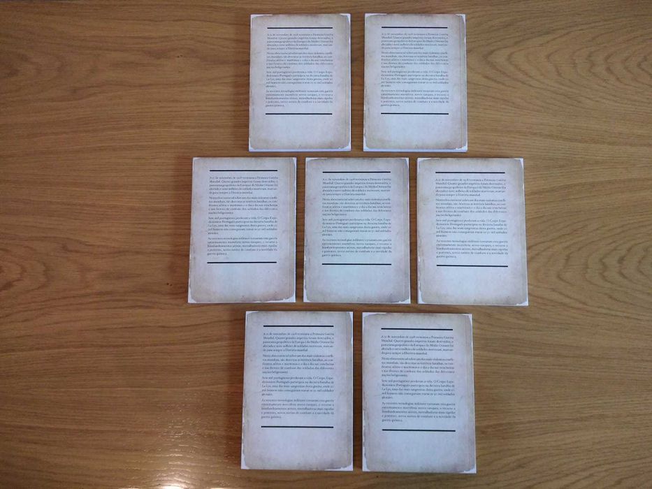 Coleção de Livros " A Primeira Guerra Mundial "