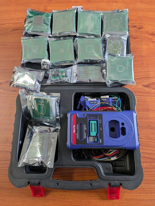 Programador Autel XP400 com todos os adaptadores