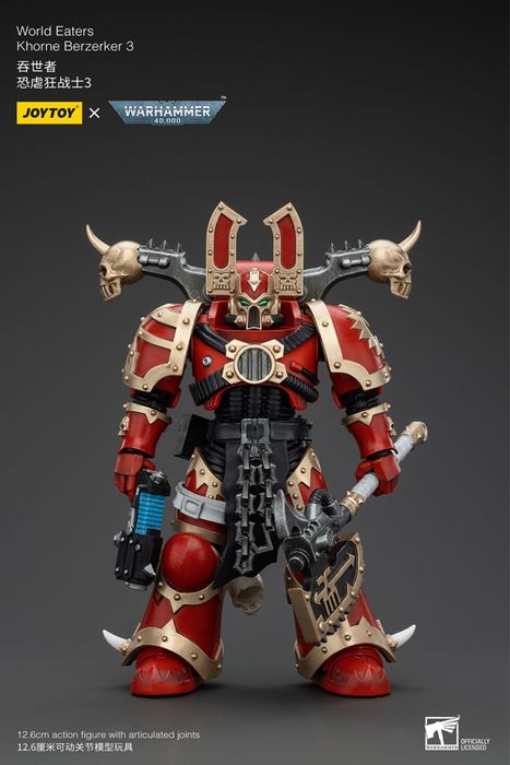 Фігурка warhammer40k JoyToy World Eaters Khorne Berzerker 3  1/18