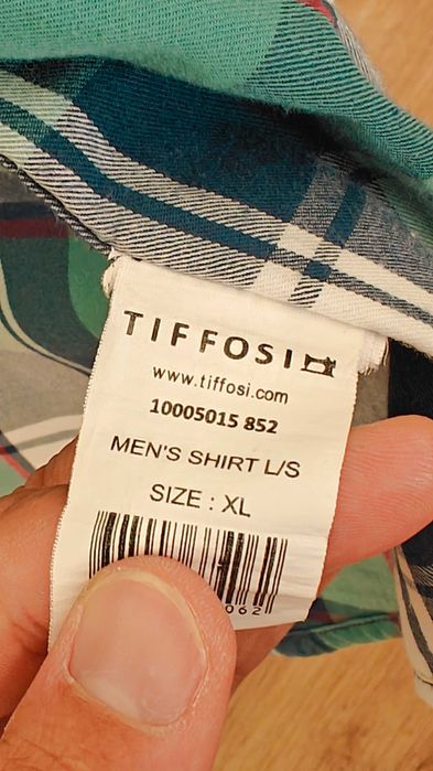 Camisa Tiffosi Homem Multicolor