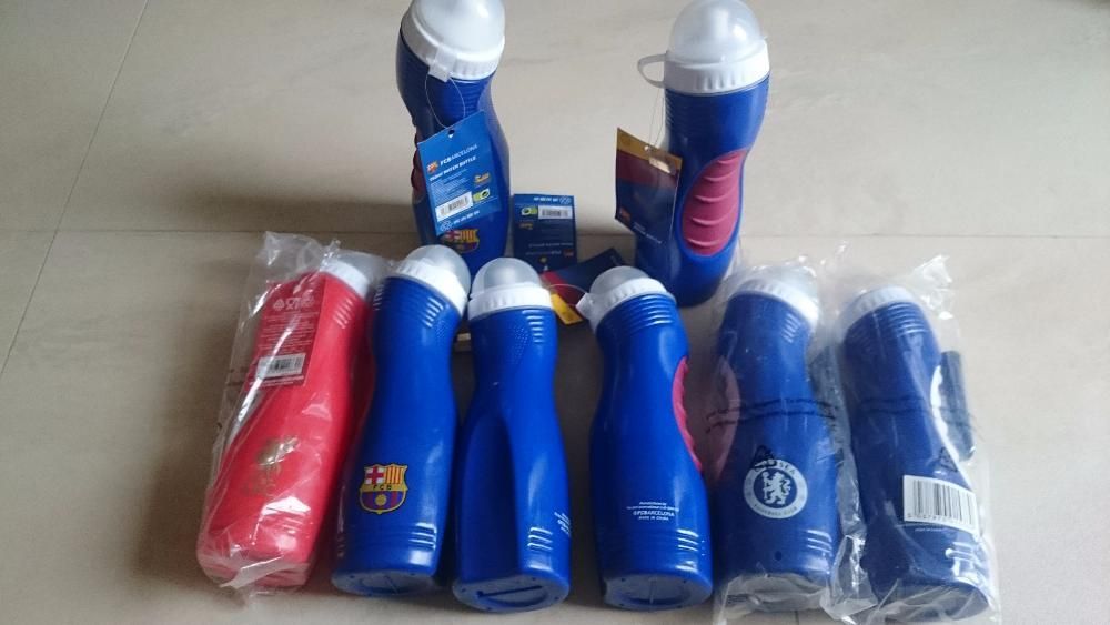 Bidon FC Barcelona slim BO 4fanatic oraz (Chelsea FC,Liverpool F.C.)