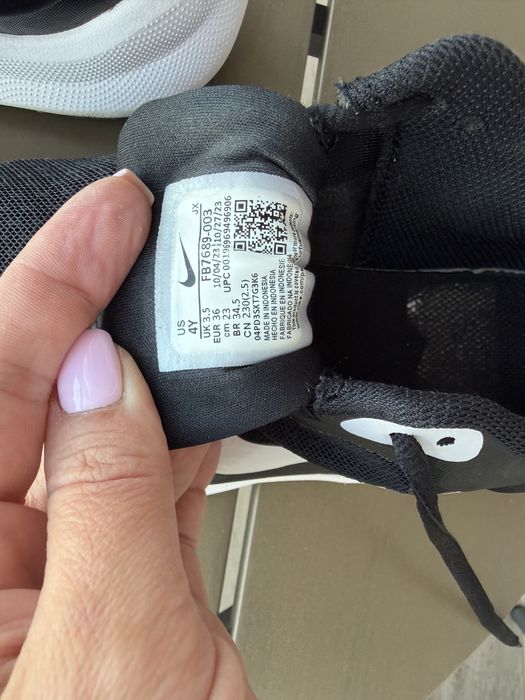 Кросівки nike 34,5 нв ногу 23 см