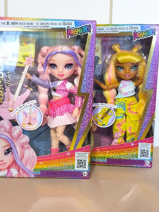Rainbow High Jr Rock Bella Sunny Рейнбоу Хай Санні Белла лялька
