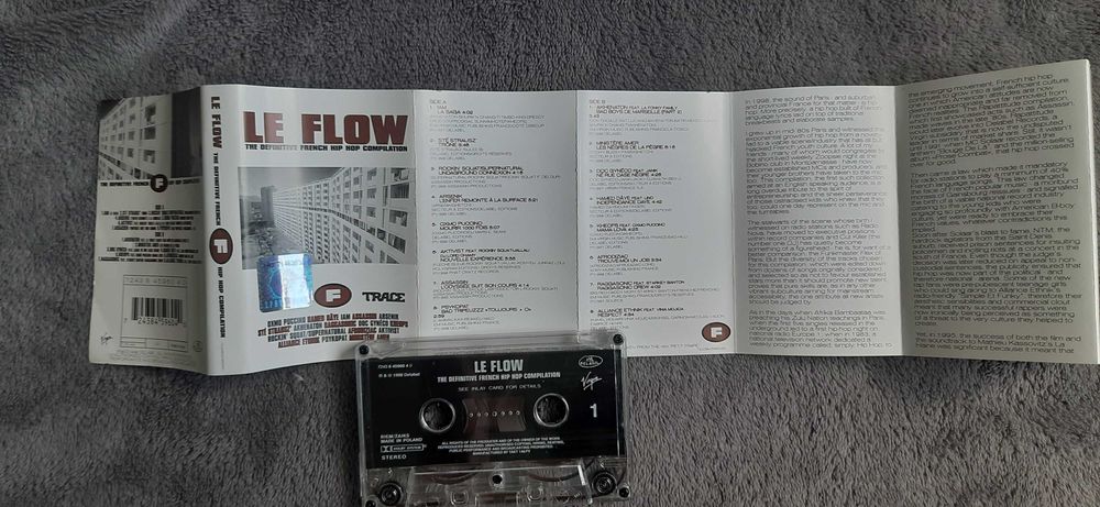 Kaseta Le Flow "The Definitive French Hip Hop Compilation"