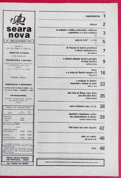 Agostinho Neto ANGOLA 1977