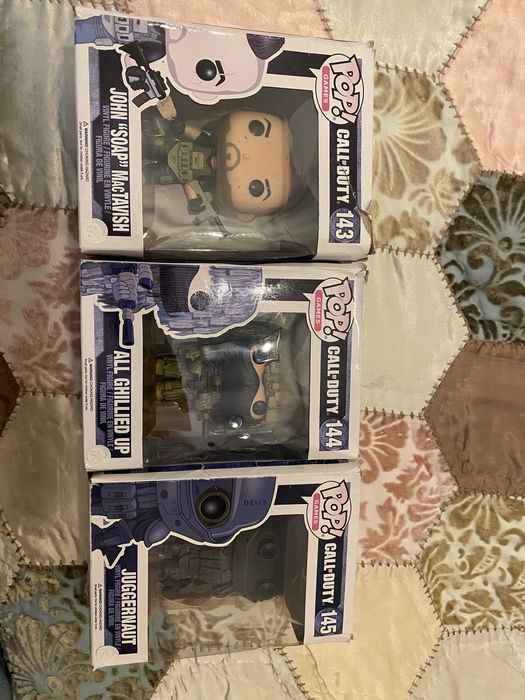 Funko pop call of duty 143,144,145