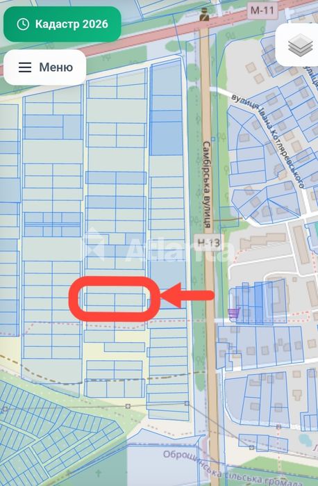 Продається земельна ділянка 9,2сот в с.Зимна Вода під забудову