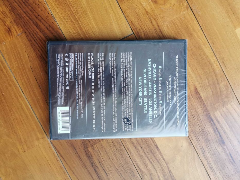 FOO FIGHTERS - Sonic Highways DVD [nowa, folia]