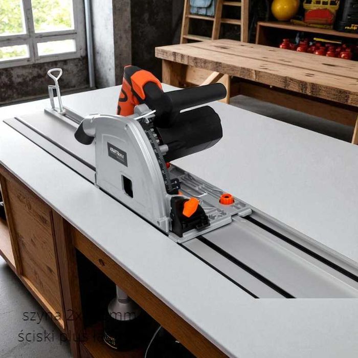 zagłębiarka kraft 165mm szyna 2x700mm ściski nowa gwarancja precyzja