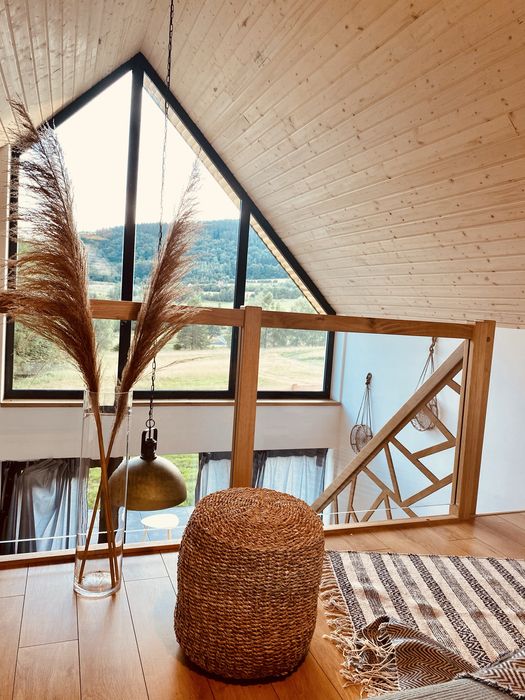 Domek z balia w górach Sowich Łomnica