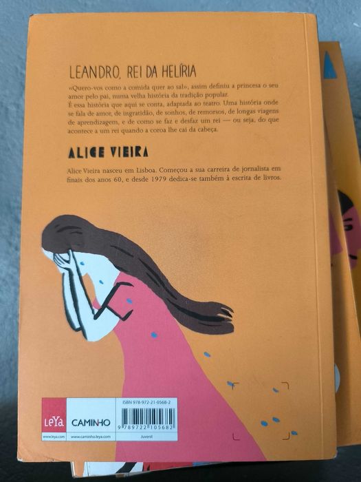Leandro Rei da Helíria Alice Vieira Teatro Juvenil Literatura