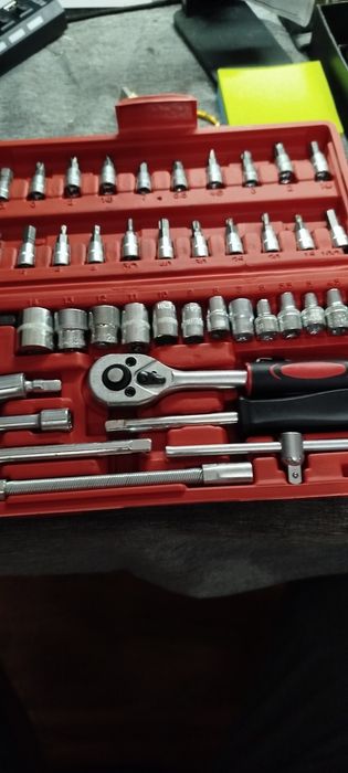 Nowy zestaw kluczy nasadkowych 46 PCS