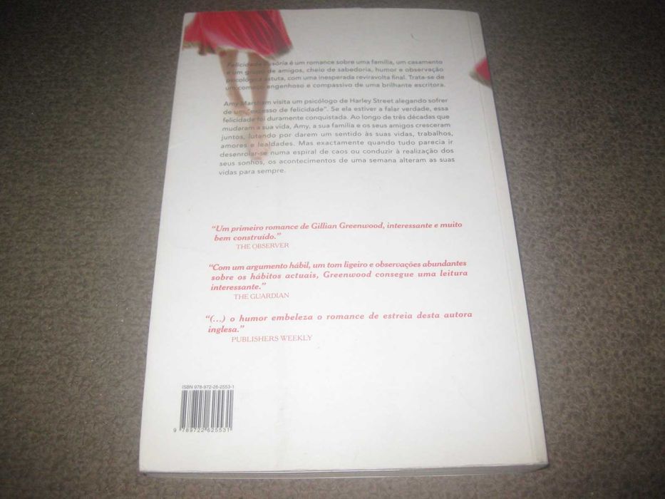 Livro "Felicidade Ilusória" de Gillian Greenwood