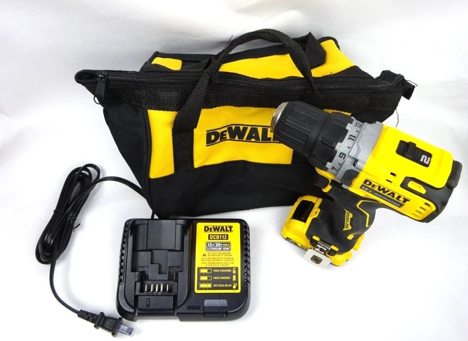 Безщітковий шуруповерт DEWALT DCD701 12V із США