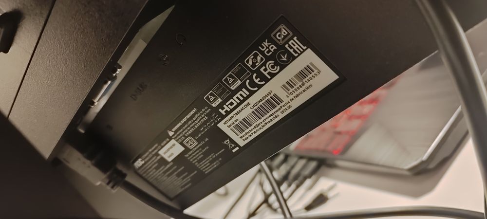 Monitor AOC 23.8" – Avariado / Para Peças