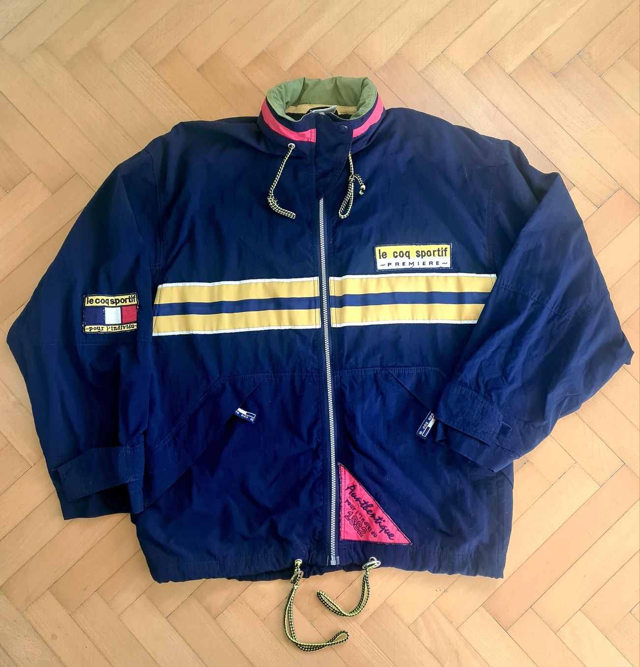 Wiatrowka vintage Le Coq Sportif Krakow Krowodrza OLX.pl