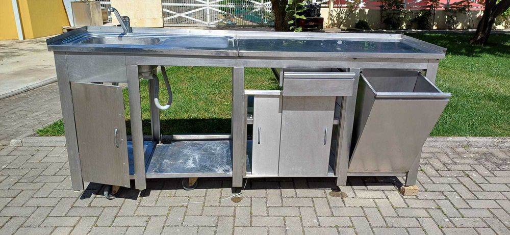 Bancada inox usada