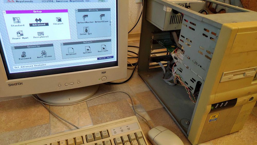 Ретро системний блок (Socket 3)