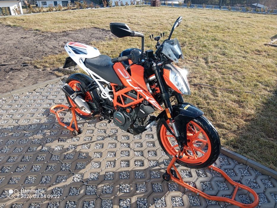 Ktm 390 duke duke motocykl