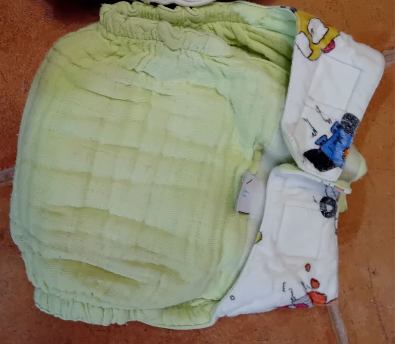 Fraldas reutilizáveis muito estimadas