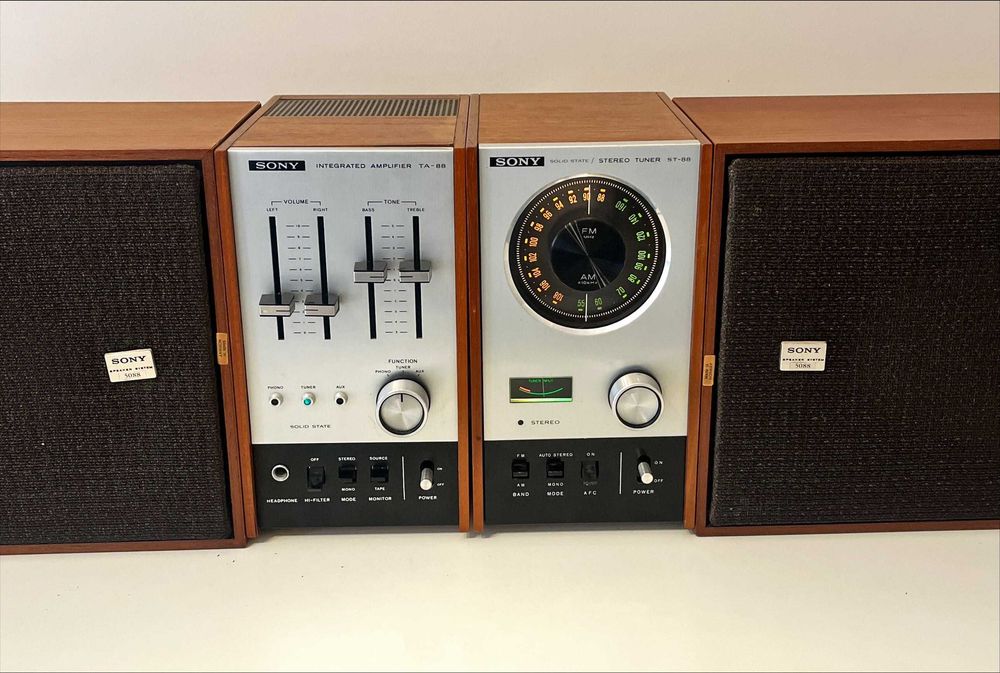 SONY ST-88 Stereo, SONY TA-88 Amplifier