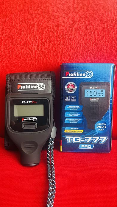 Товщиномір Profiline TG-777 Pro/цинк, кольорові метали, залізо,шпатлів