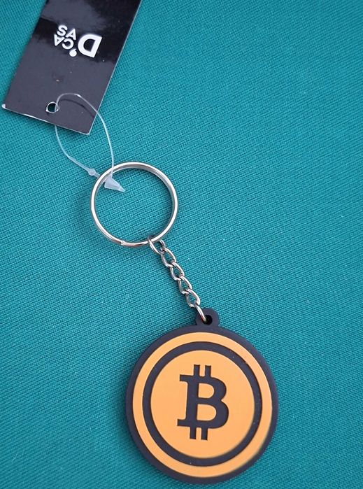 Porta-Chaves Bitcoin - NOVO