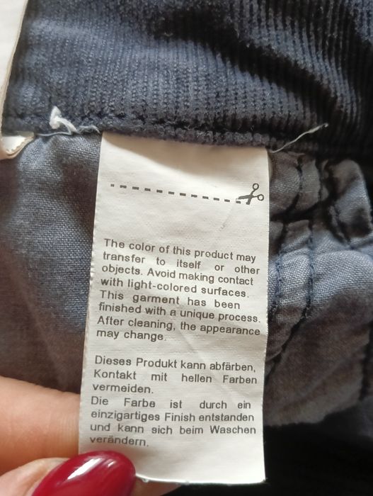 Spodnie sztruksowe Hugo Boss