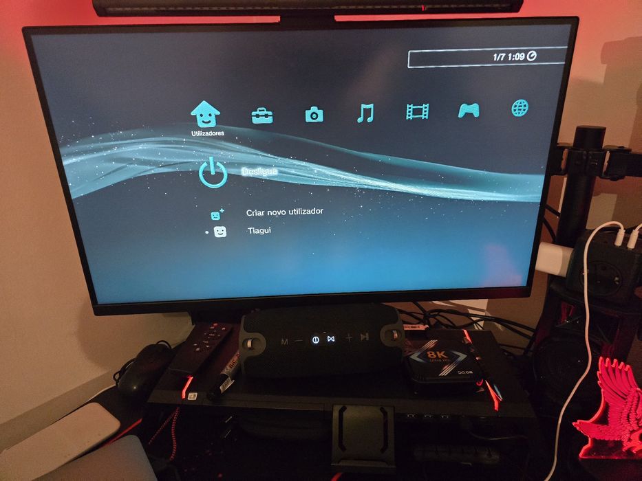 Ps3 com dois comandos