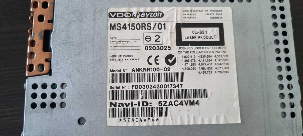 Radio samochodowe Dayton MS 4150 RS + kieszeń 1Din + płyty z navi