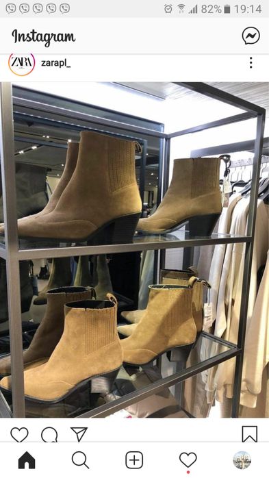 Боти, ботінки, козаки ZARA