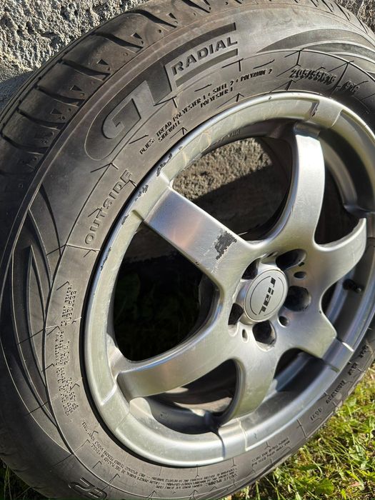 Komplet kół aluminiowych RIAL 16" z oponami letnimi – 4 szt