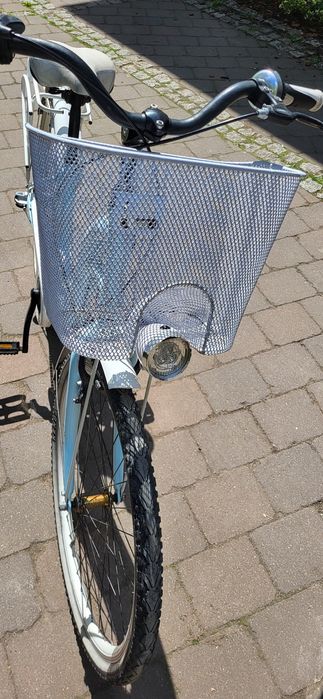 Rower miejski niebieski