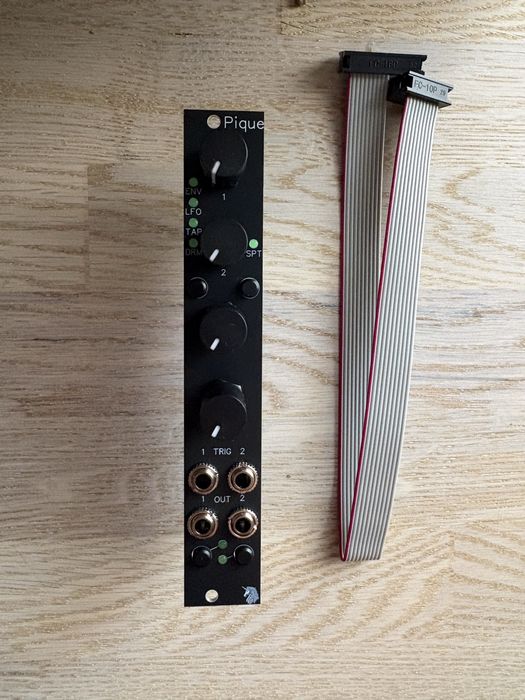 Pique redesign mutable peaks moduł eurorack
