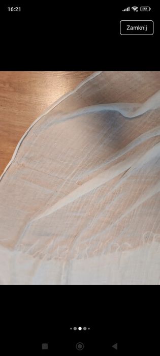 Piękny biały szal H&M