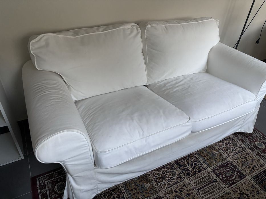 Sofá 2 lugares Ikea Ektorp Branco