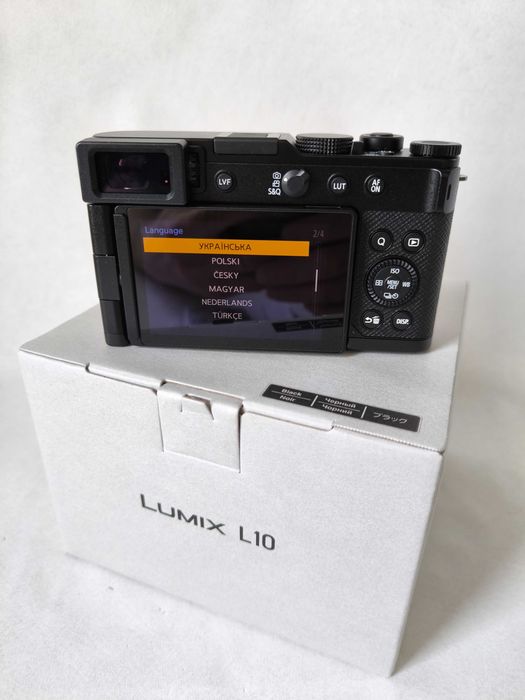 Новий фотоапарат Panasonic Lumix L10 Black (DC-L10E-K) Гарантія. Новинка!