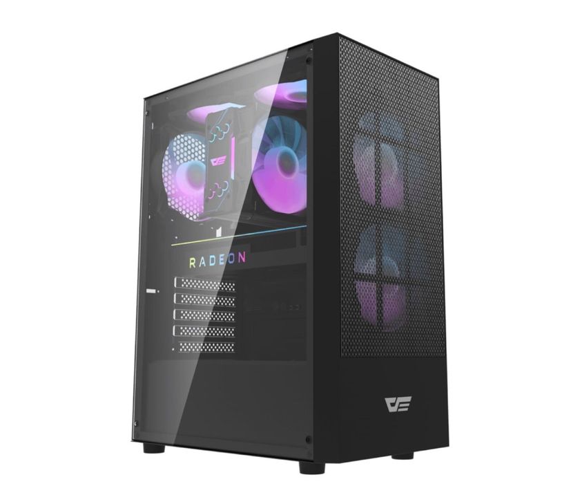 Корпус ПК Darkflash A290 з 5 куллерами